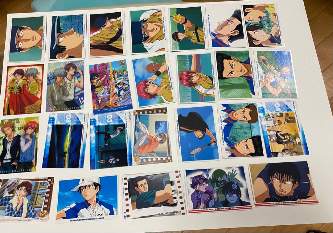 テニスの王子様　シャイニングクリアカード　他まとめ売り 約150枚以上 手塚など