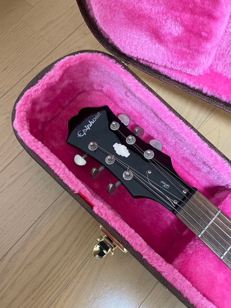 Epiphone dot セミアコ　ハードケース付き