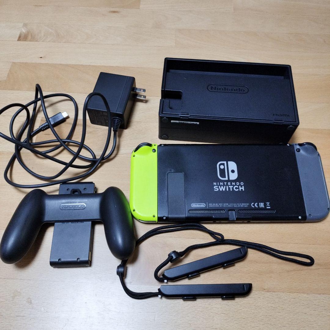 ち*ん様 Nintendo Switch 本体 コントローラ付きネオンイエロー、