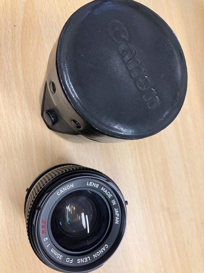 Canon FD 35mm レンズ ケース付き