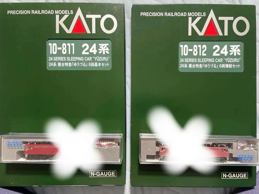 KATO 10-811/812 ゆうづる　客車のみです