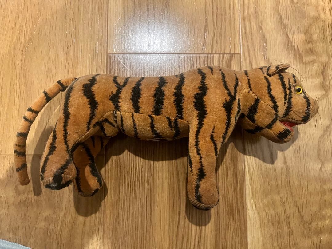 レア　古いトラのぬいぐるみ 約20cm