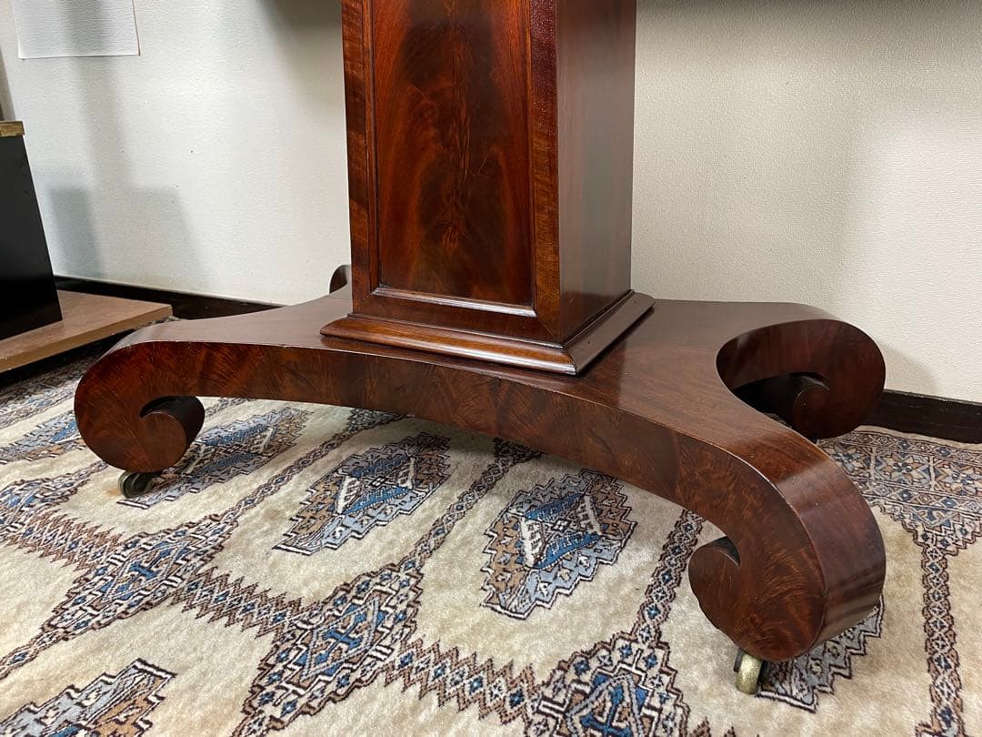 Coco　マホガニー アンティーク ゲームテーブル フォールディング