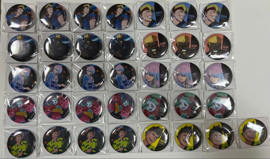 サイバーパンクエッジランナーズ くじメイト ロット セミコンプ まとめ売り