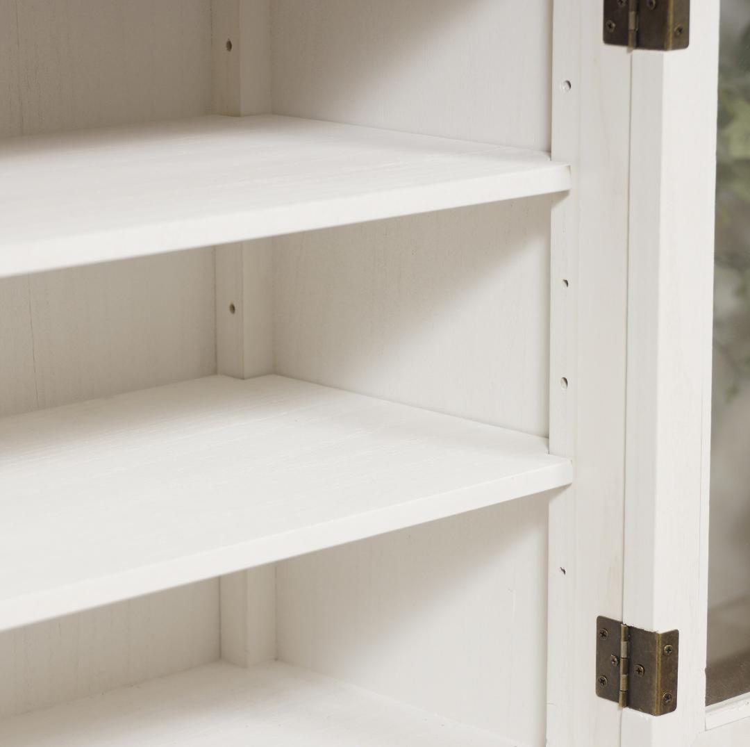 masha　アンティーク調　キャビネット　食器棚　シャビー