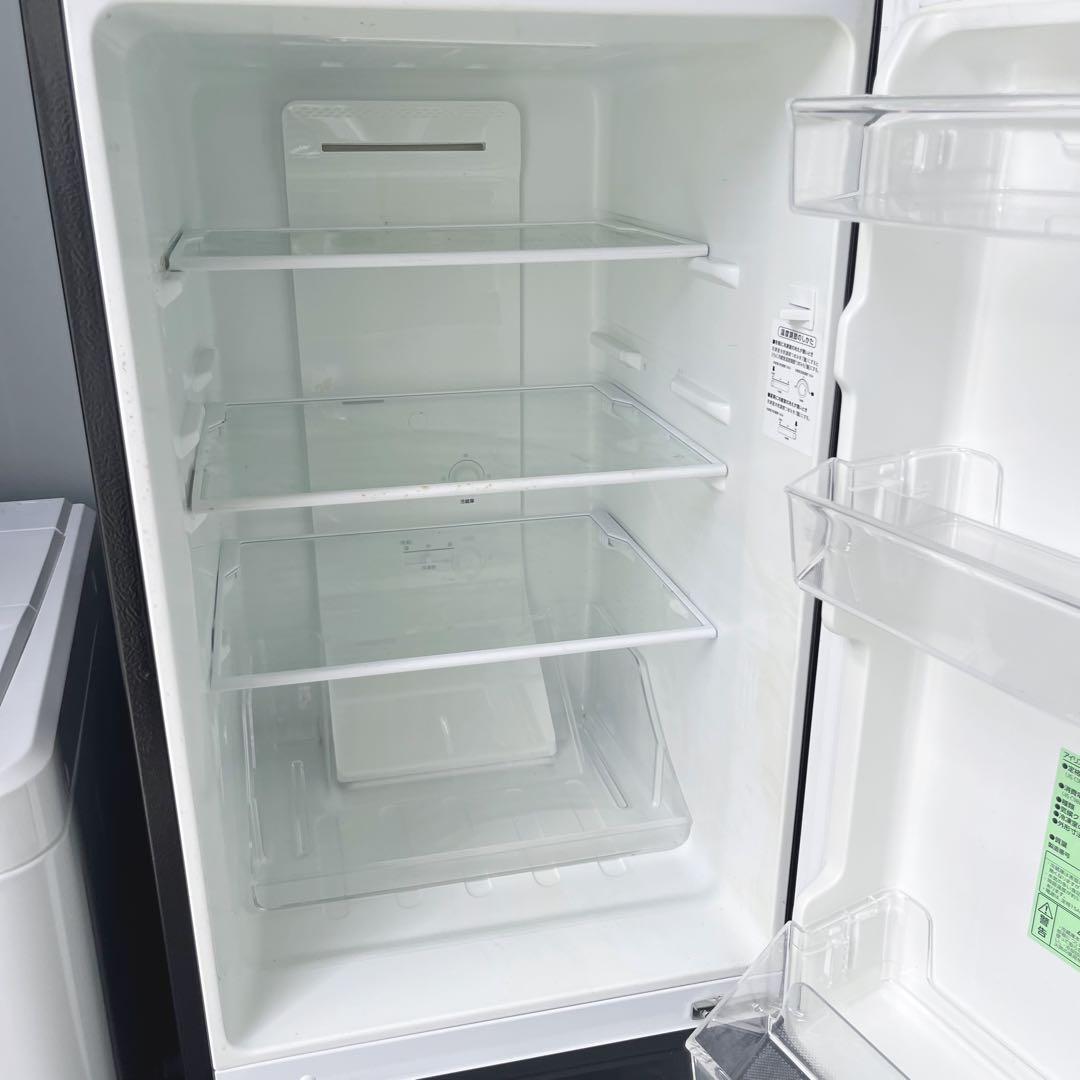 132取付無料！アイリスオーヤマブラック冷蔵庫ヤマダ電機2021年製洗濯機