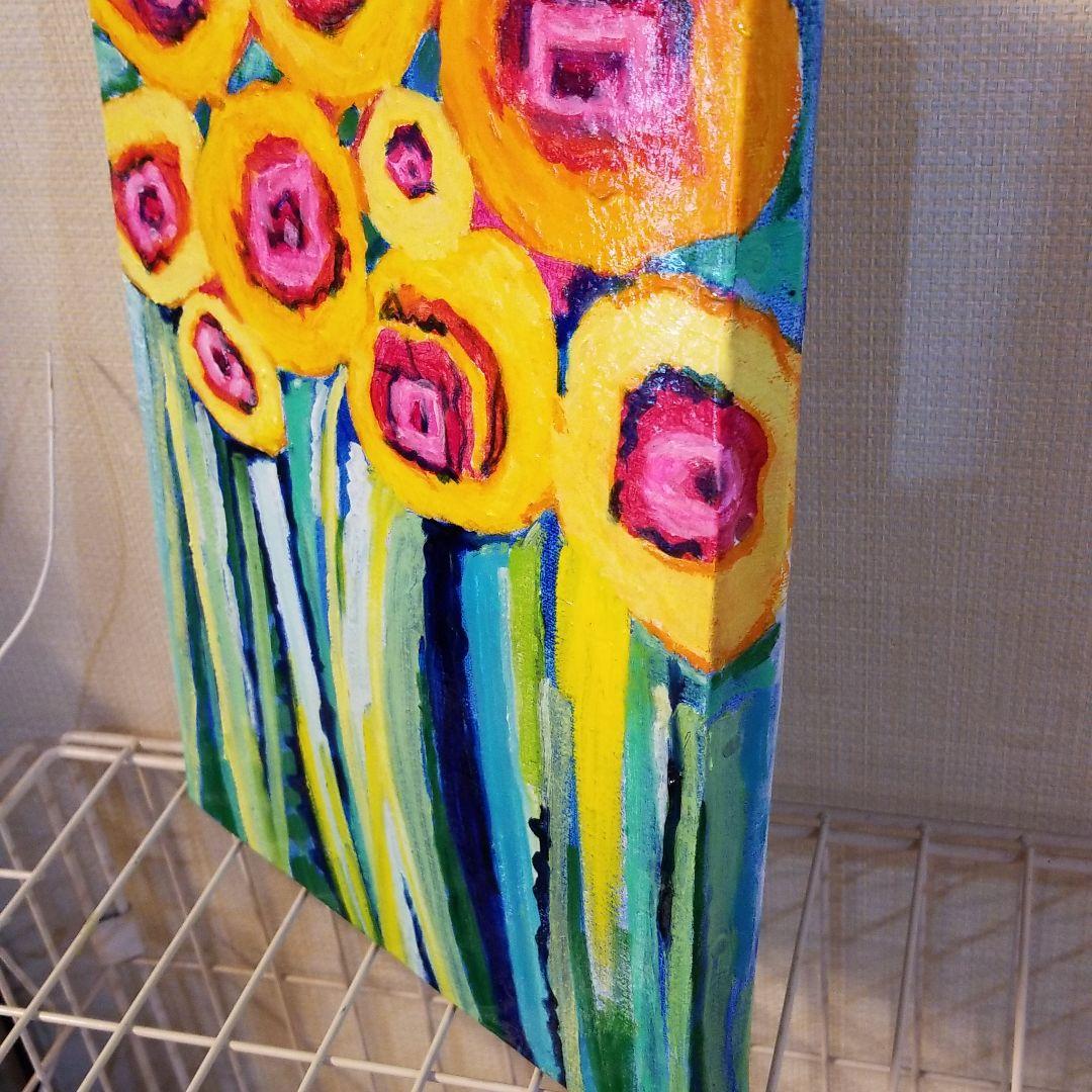 油絵　くーちゃん　コンポジション7