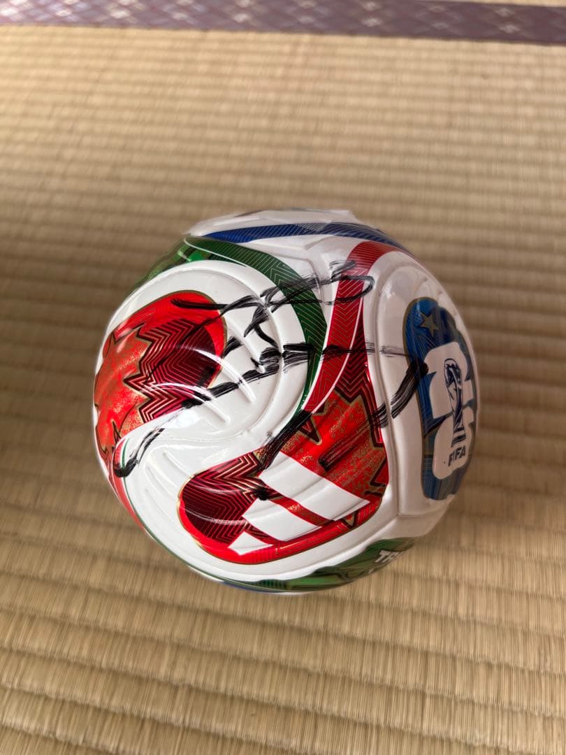サイン入りボール　日本代表GK 早川友基選手