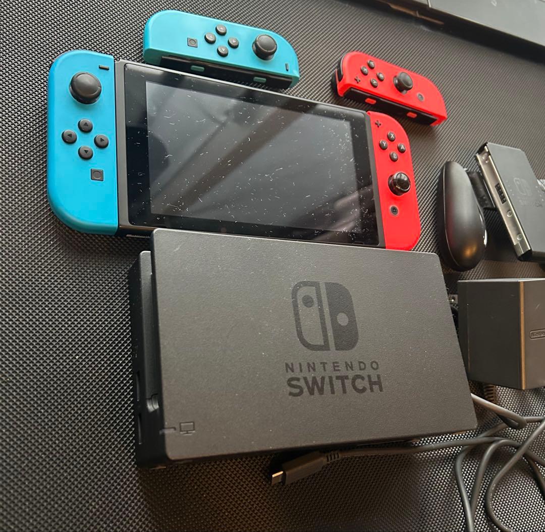 ⭐️美品！Nintendo Switch 本体 純正ジョイコン4個セット
