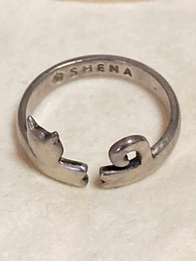 激レア！　椎名林檎　猫　シルバーリング