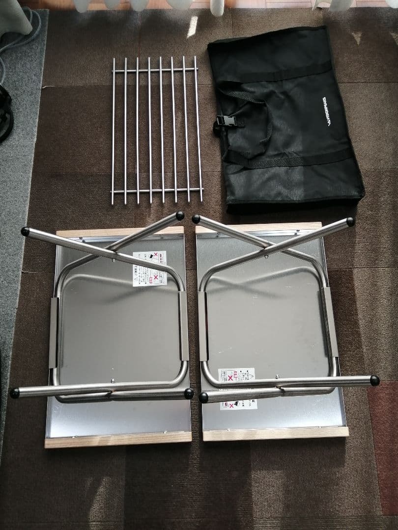 ユニフレーム　焚き火テーブル2個＋オマケ