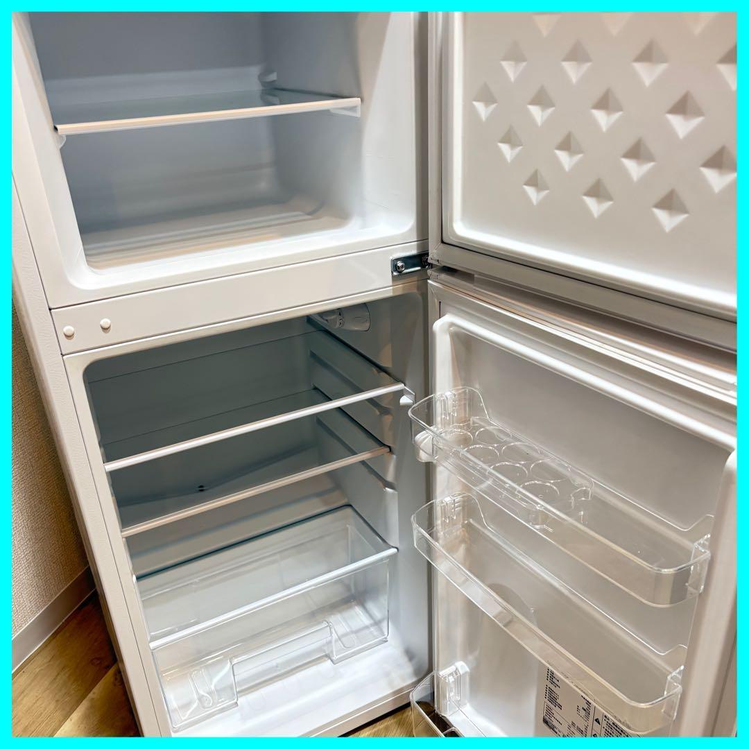 た*ち様 大阪市送料無料‼️冷蔵庫 2019年製 MAXZEN 118L クリー