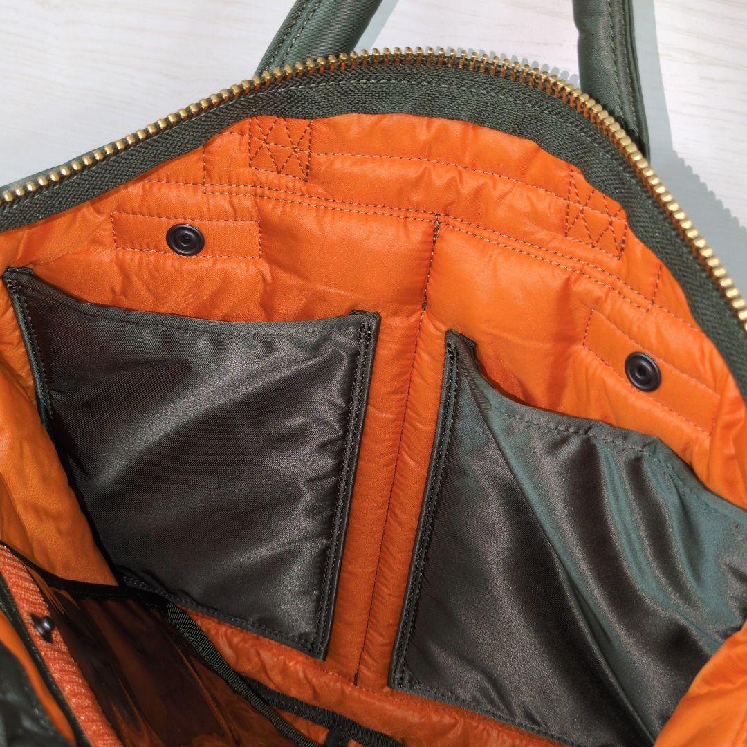 未使用品 ポーター タンカーショートヘルメットバッグオリーブグリーン バッグ