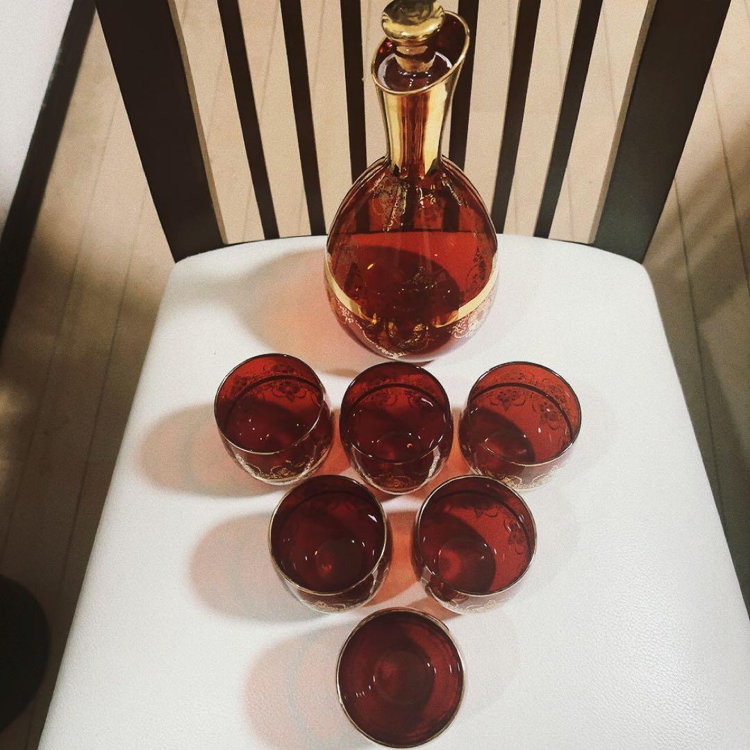 ラグーナ・ムラノ・グラス　ベネチアングラス、ディギャンタセット未使用