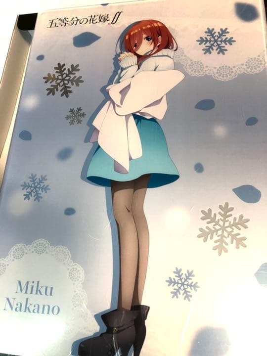 五等分の花嫁　限定生産　メタライズアート　中野三玖　TSUTAYA