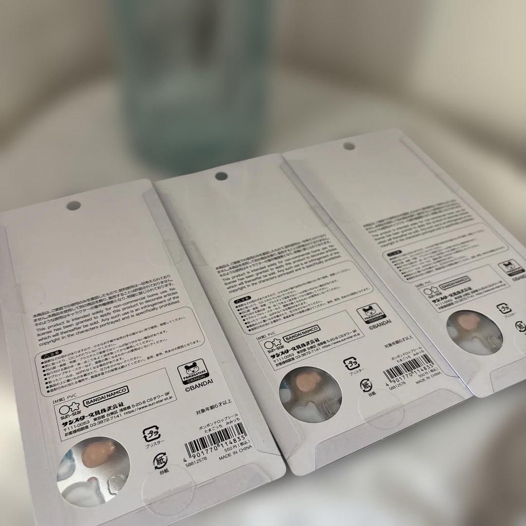 国内正規品　たまごっちボンボンドロップシール　6枚セット　ボンドロ