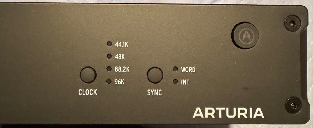 ARTURIA AUDIOFUSE X8 IN (V1.2.1にアップデート済)