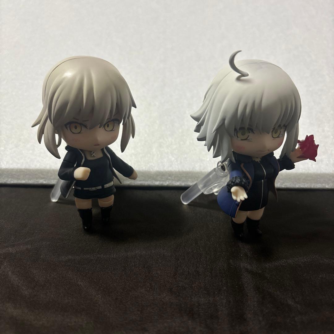 ねんどろいど セイバーオルタ ジャンヌオルタ 新宿ver セット イーゼル付き