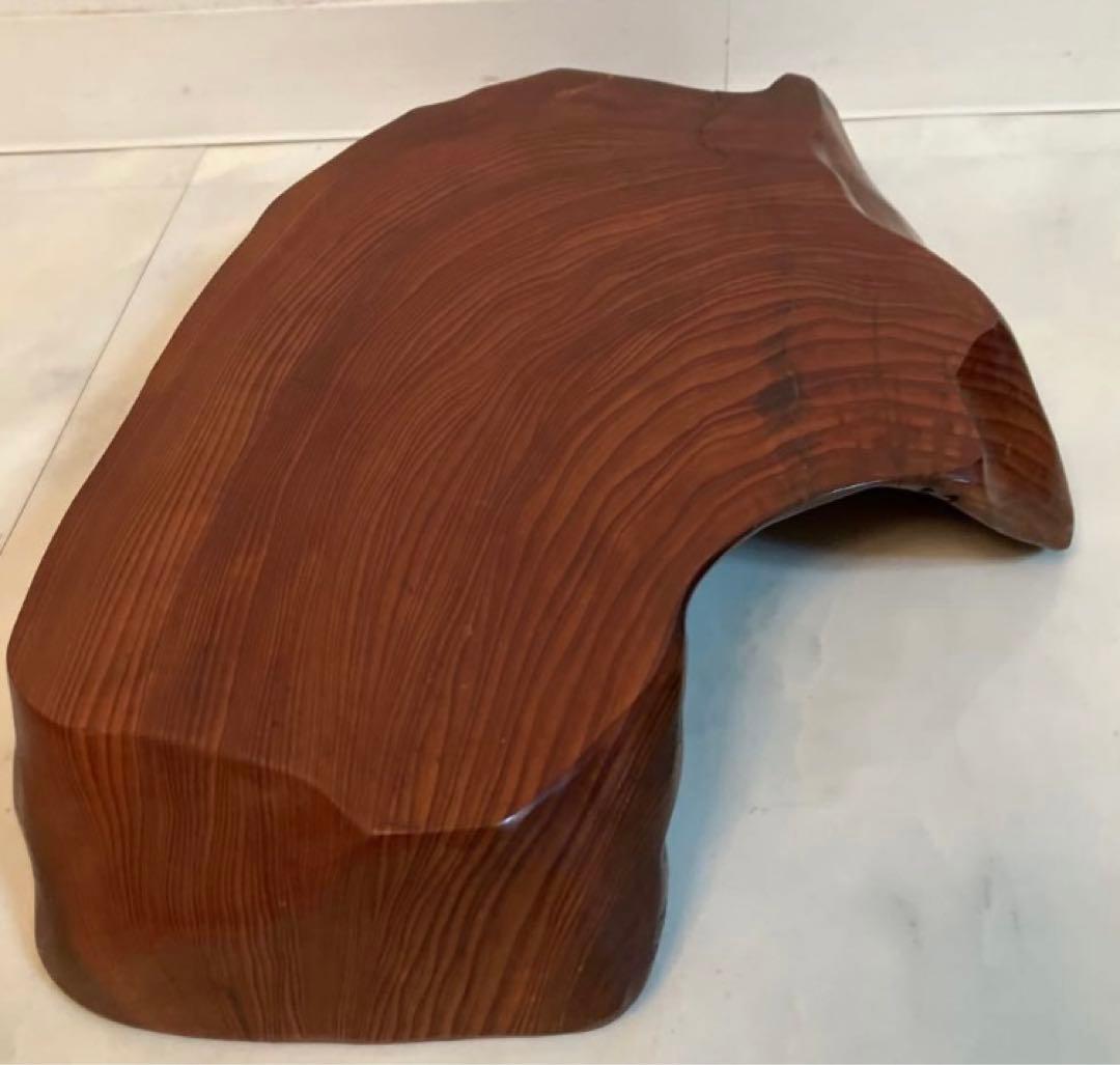 屋久杉希少　飾り台　屋久杉工芸品　世界遺産