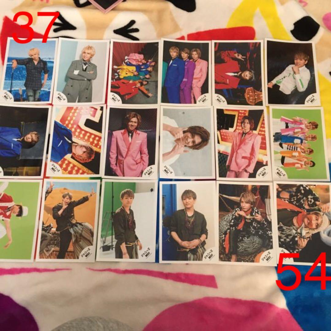 ジャニーズWEST 公式写真  (おまけ付き)【Jr時代～海外オフショット】