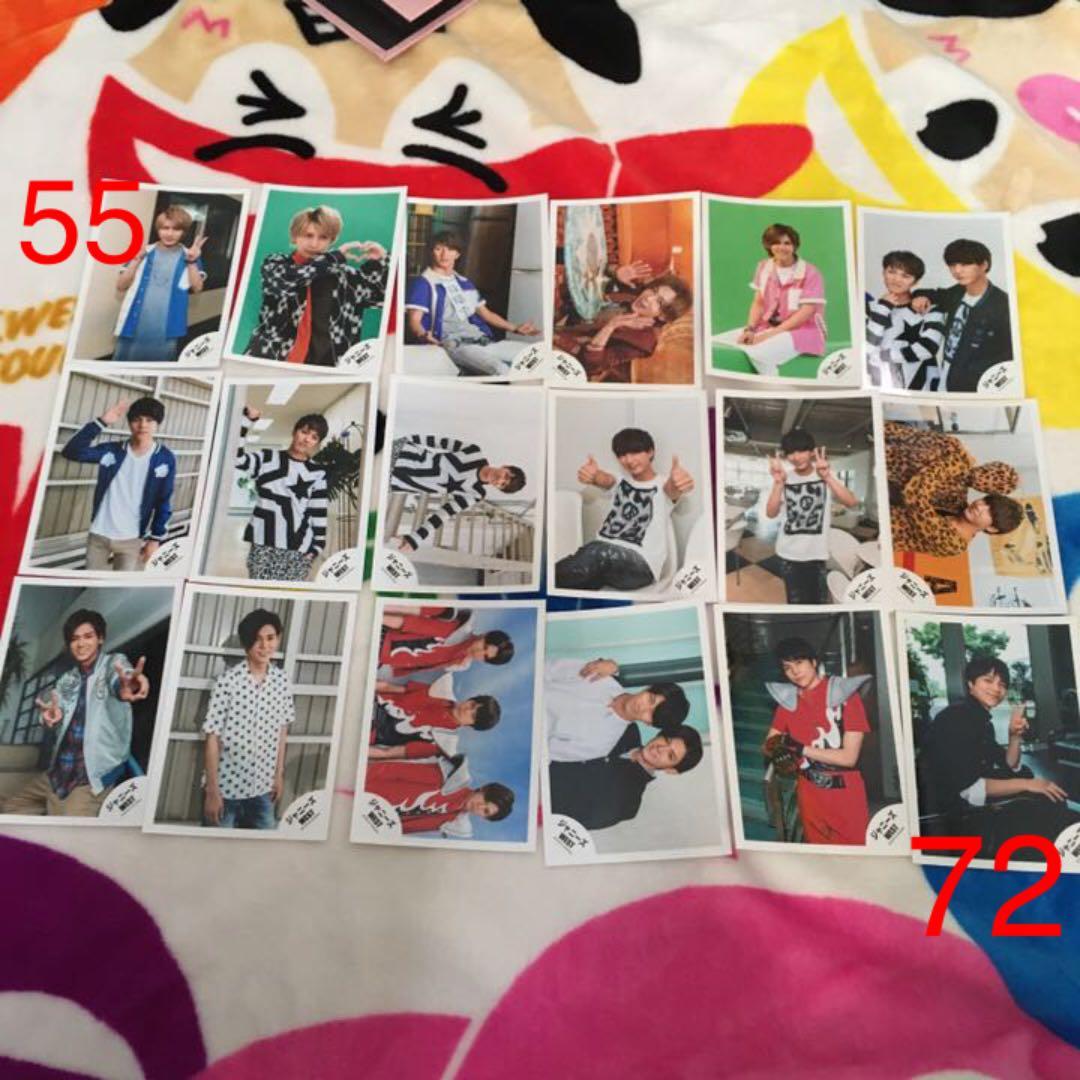 ジャニーズWEST 公式写真  (おまけ付き)【Jr時代～海外オフショット】