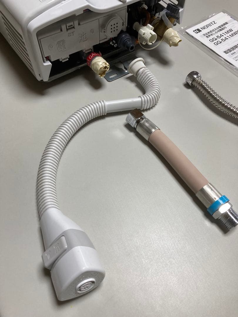 【美品】　瞬間湯沸かし器　給湯器　都市ガス　ノーリツ　2024年製　元どめ式