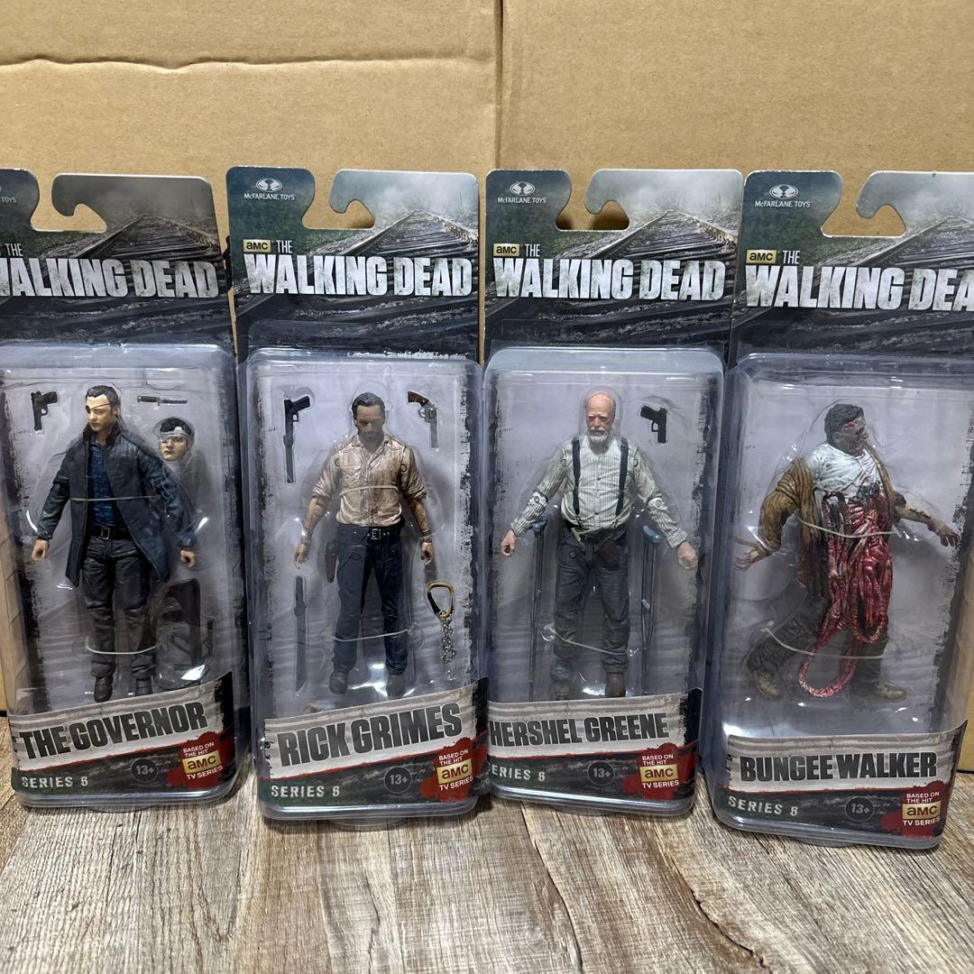 ウォーキングデッド　リック　フィギュア　5体　ゾンビ