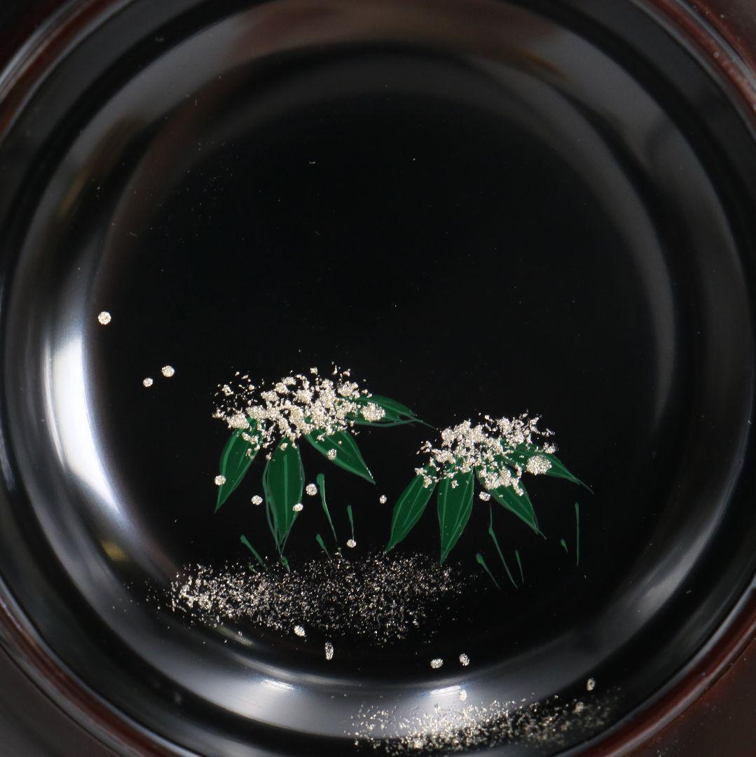 佐々木麗峰作 三詠茶器 雪月花 薄茶器 金輪寺 茶道具 共箱　AP590　NT9