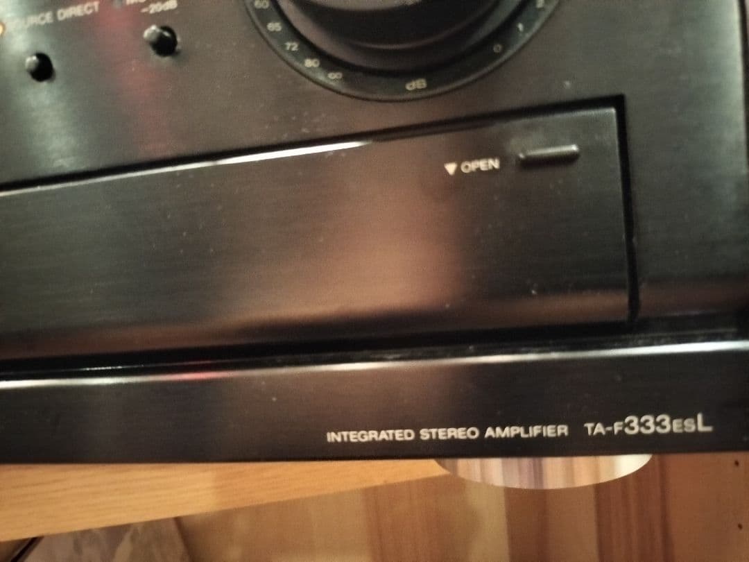 希少 SONY プリメインアンプ　TA-F333 ESL 通電、音出しOK