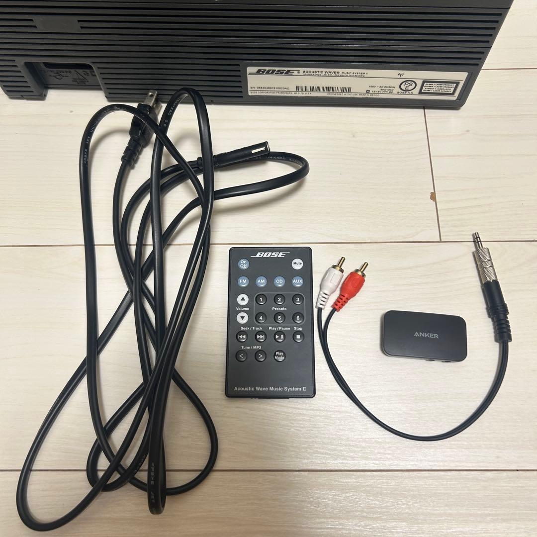 【値段相談可】Bose Wave Music System II ブラック