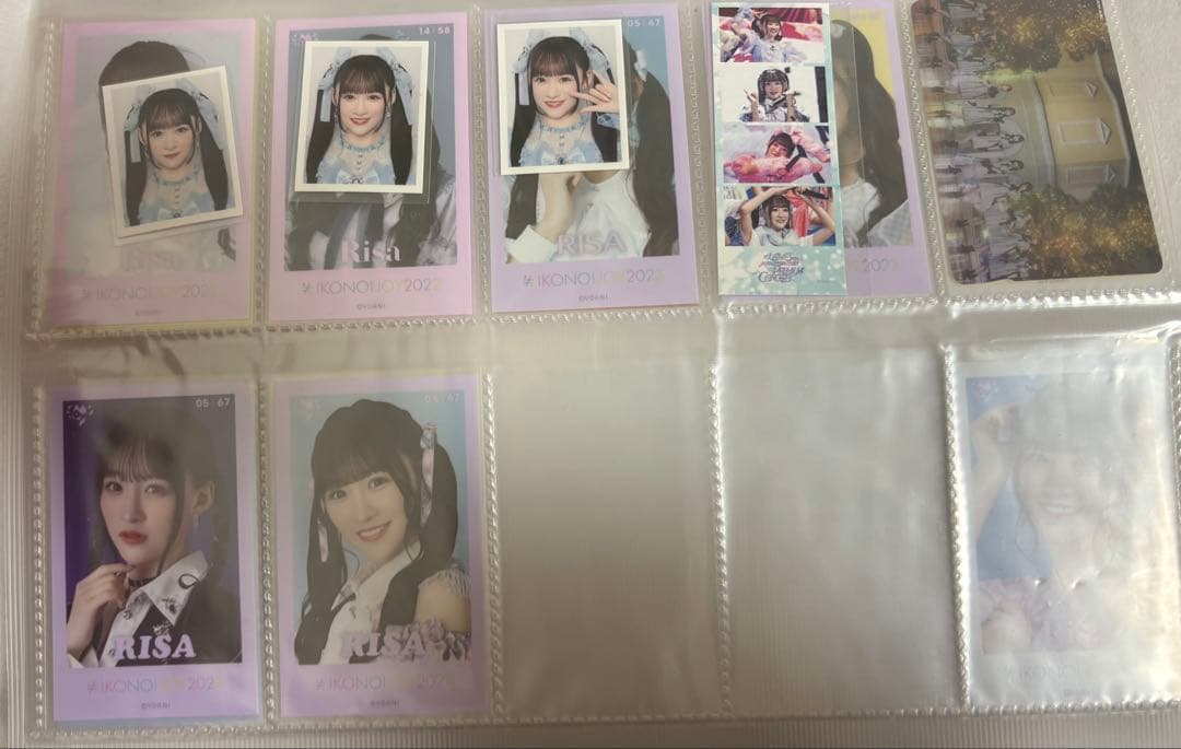 =LOVE 音嶋莉沙 ミニフォト IDフォト トレカ まとめ売り イコラブ