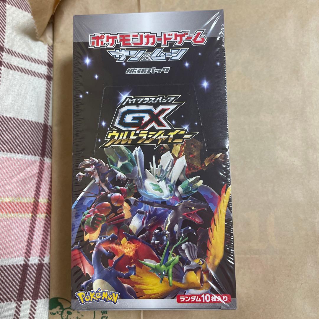 山下ポケモンカードゲーム GXウルトラシャイニー新品未開封BOX
