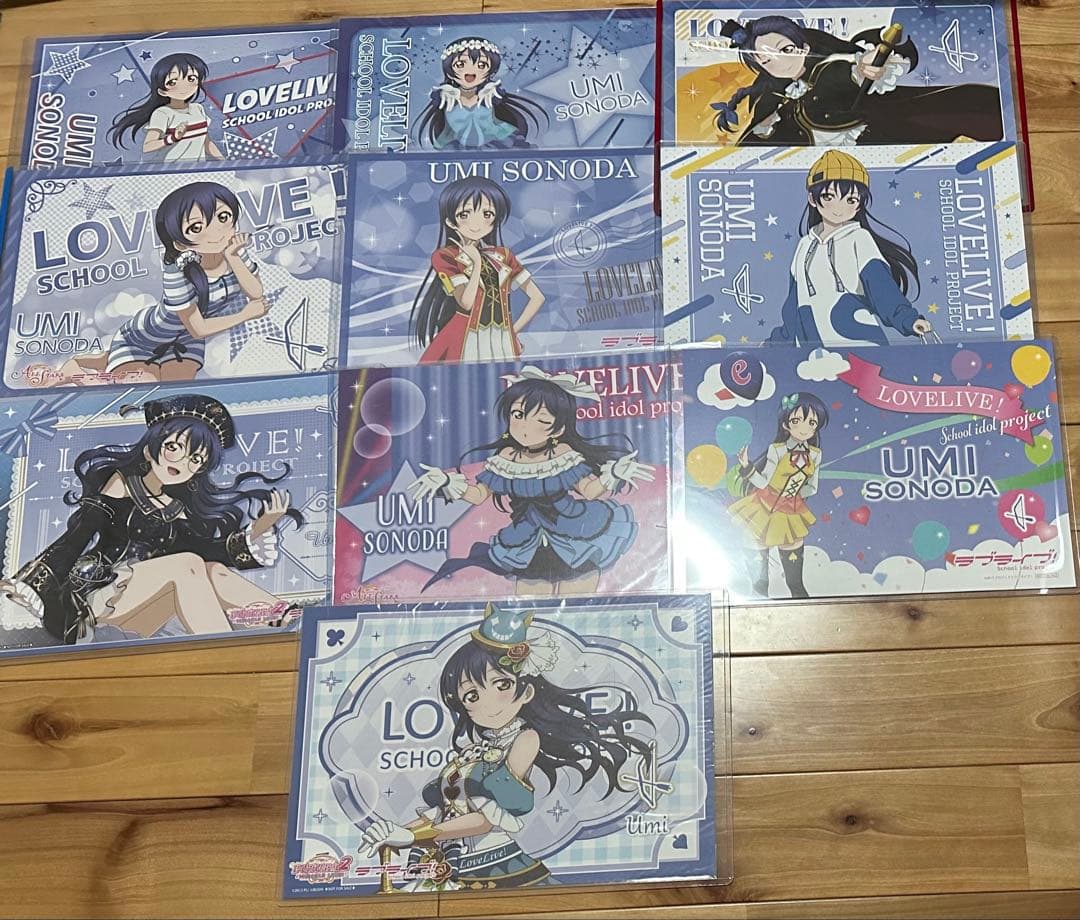ラブライブ！μ's 園田海未 ランチョンマット 10枚まとめ売り