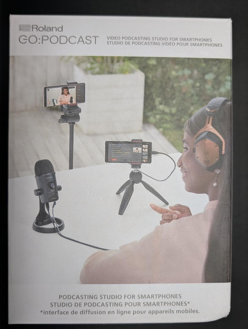 ☆新品☆Roland ローランド GO:PODCAST USBコンデンサーマイク