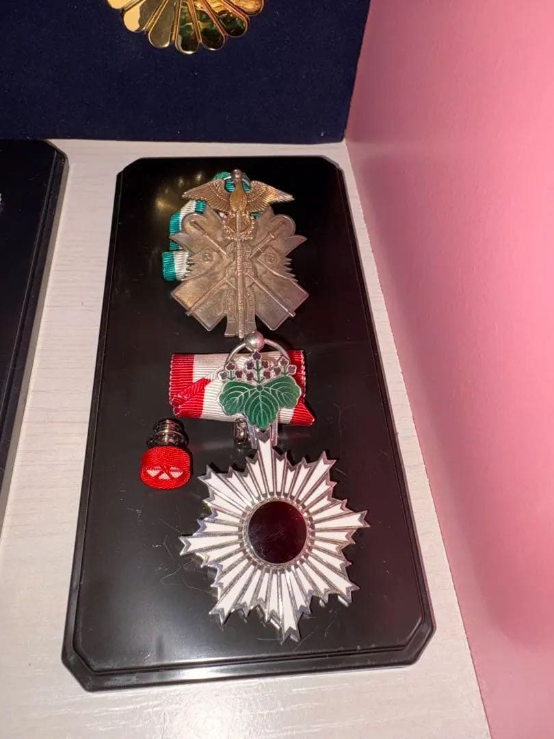 最後の写真をご覧ください。　勲章セット・バラ販売可•要相談《バラ購入価格相談品》