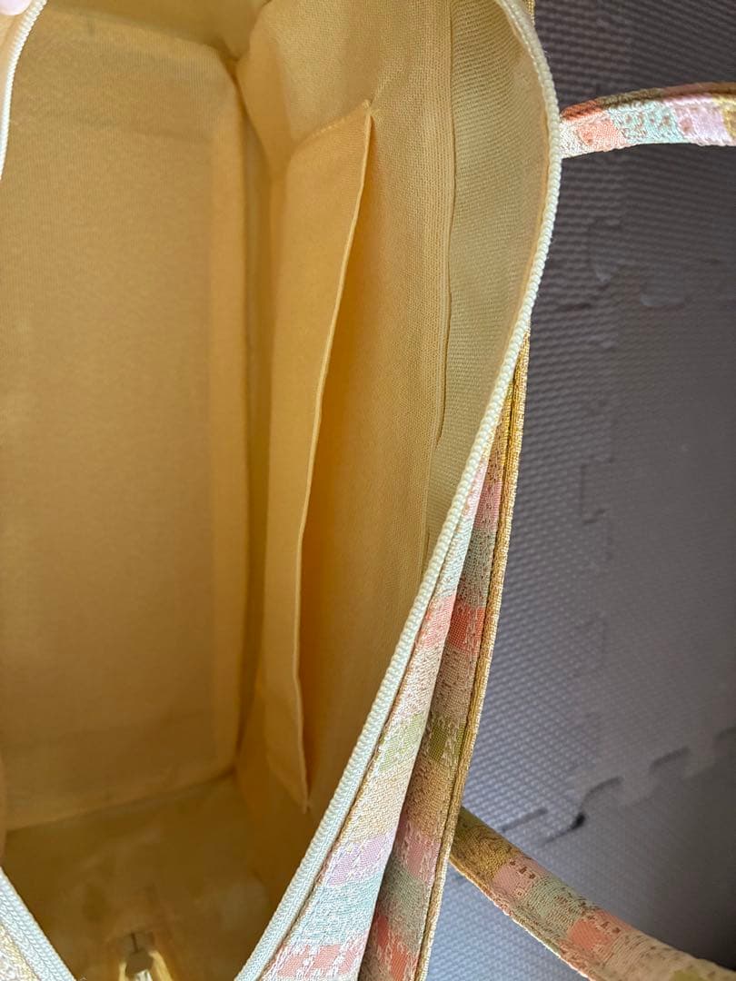 ミックスナッツ　利休バッグ　小川製　未使用新品　おそらく三越で購入