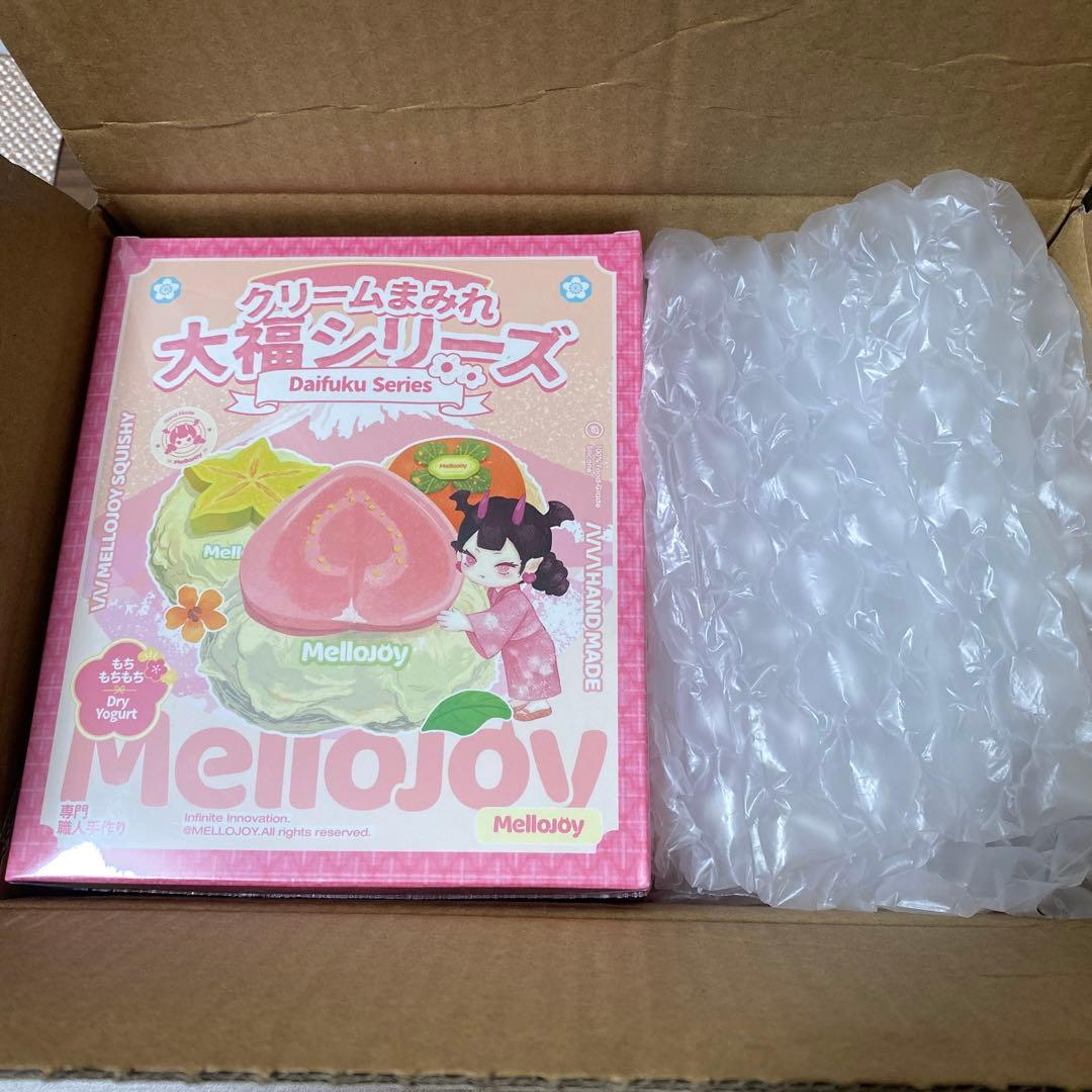本日発送可能！mellojoy メロジョイ　クリームまみれ大福3個セット　未開封