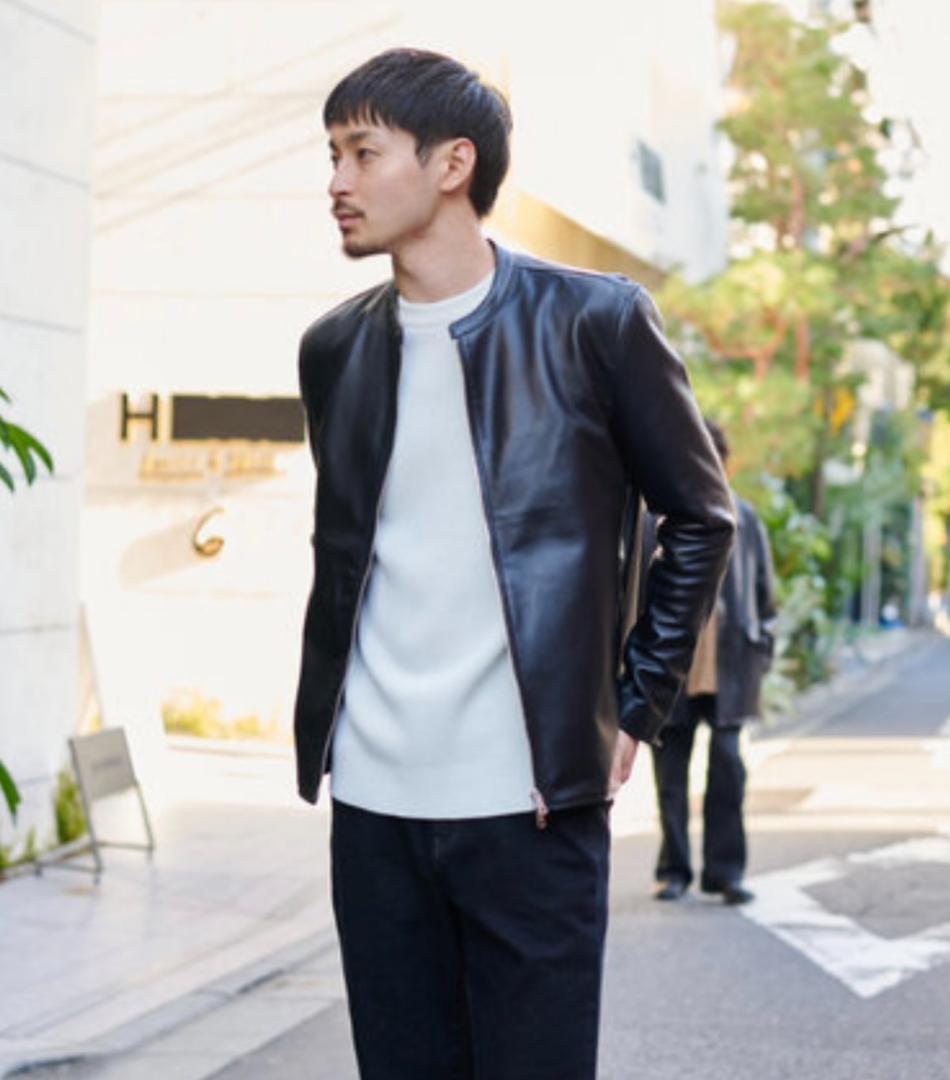 united tokyo ラムレザーシングルライダース サイズ3 美品