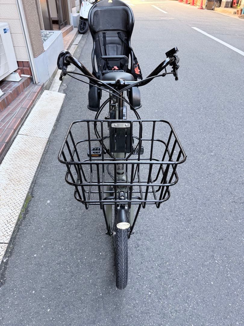 子供乗せ　パナソニック　GYUTTO 電動アシスト自転車 チャイルドシート付き