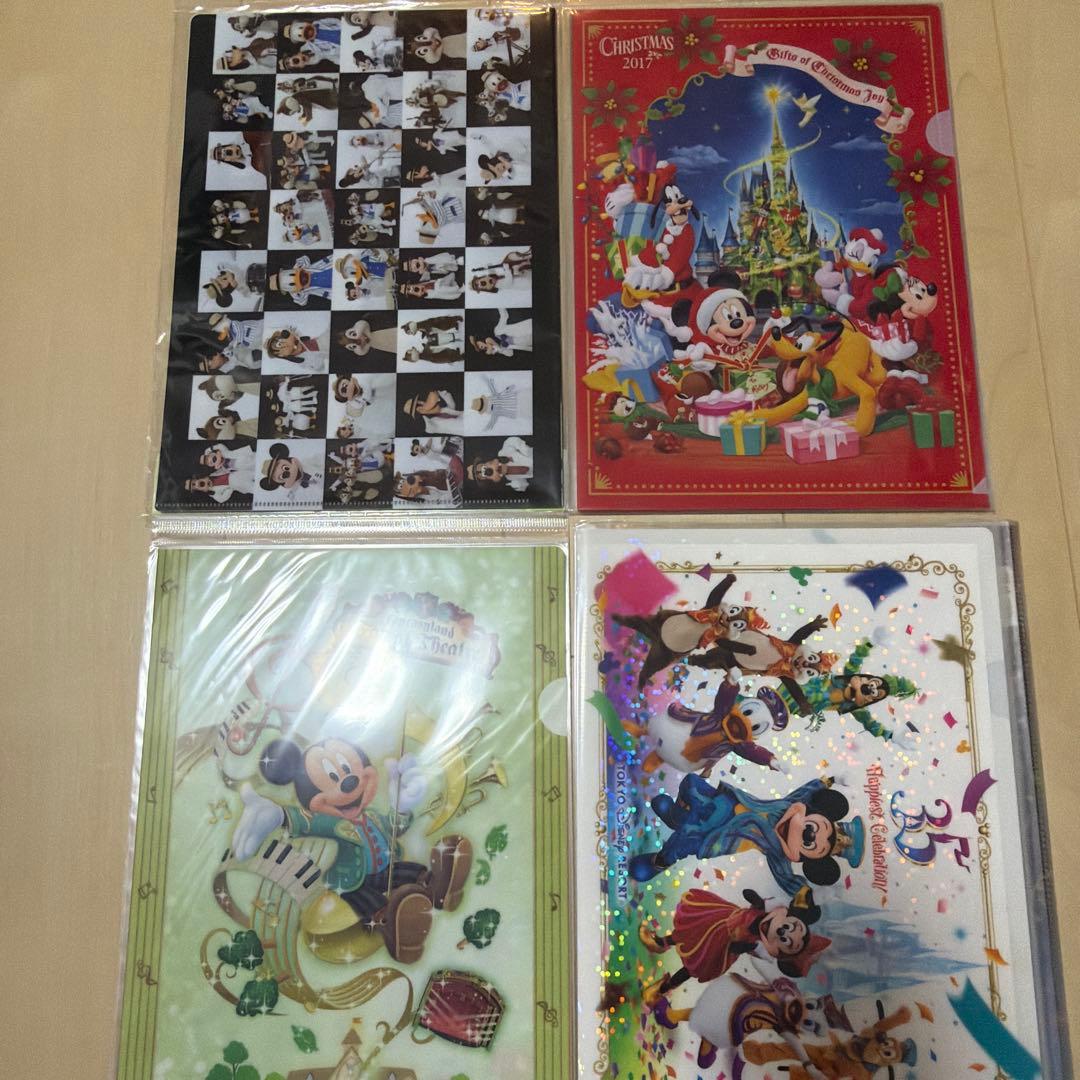 東京ディズニーリゾート　クリアファイル59点まとめ売り