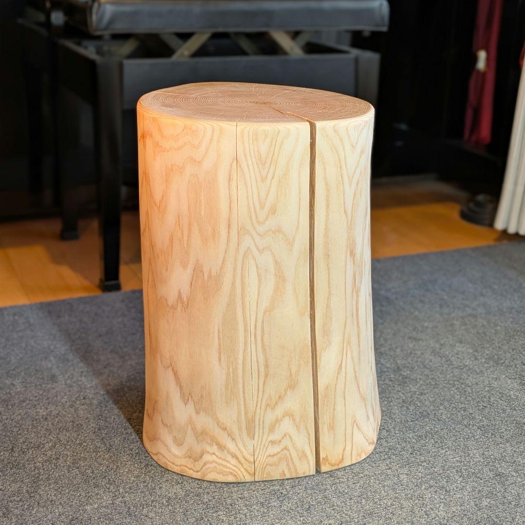 檜　切り株　丸太　椅子　スツール　 高さ約42.5cm