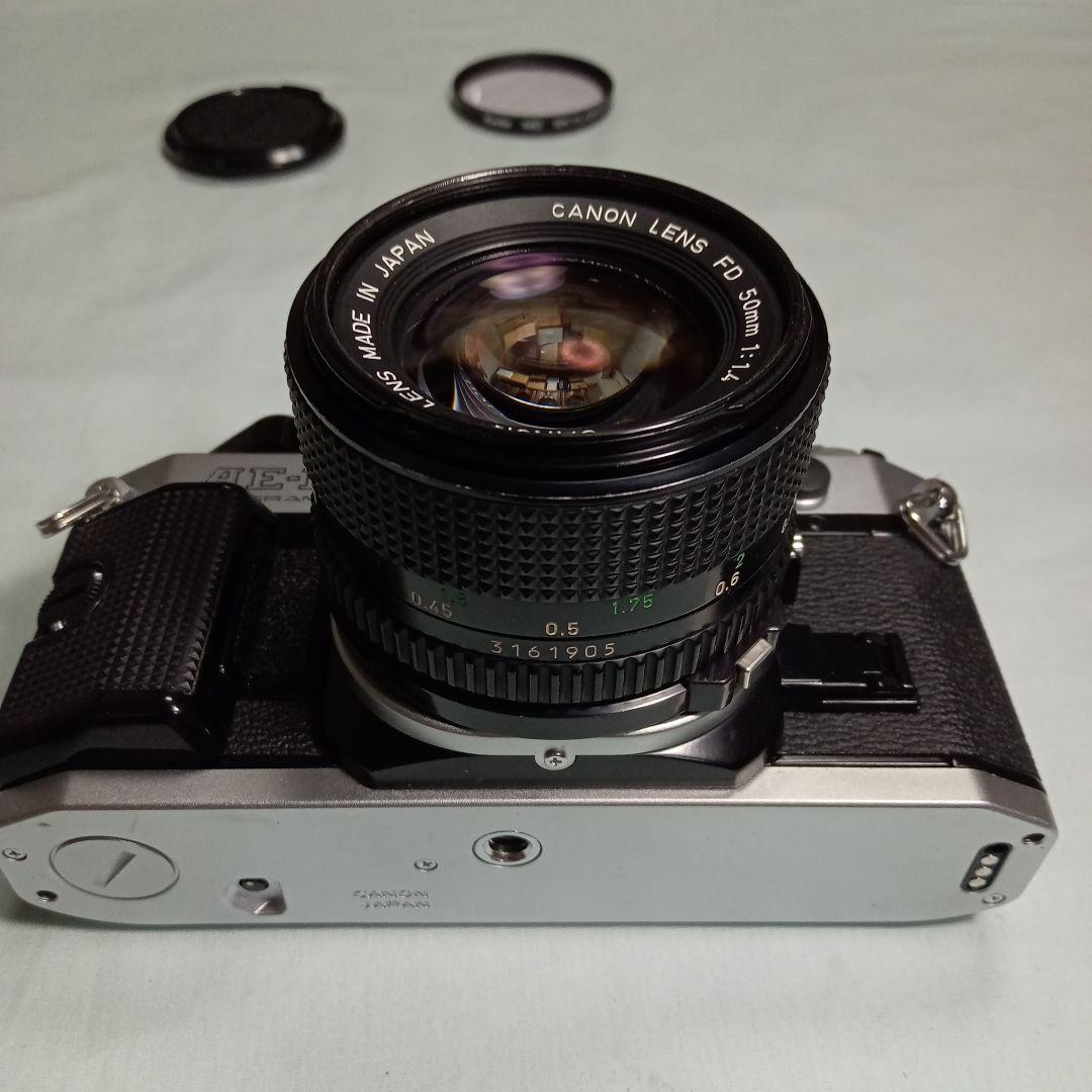動作確認済 CANON AE-1P+NewFD 50mm f 1.4