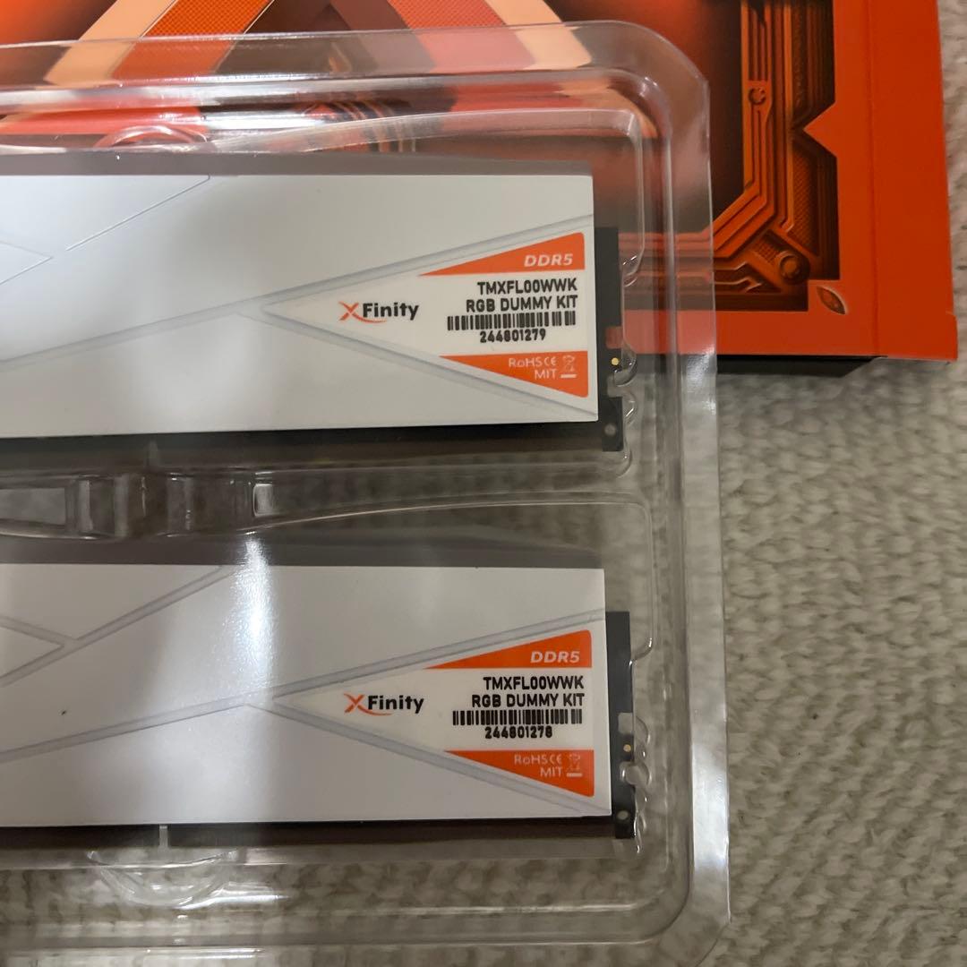 V-Color Manta XFinity RGB ダミーメモリーのみ2枚