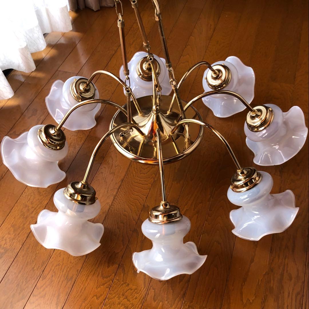 8灯National シャンデリア ・ゴールド