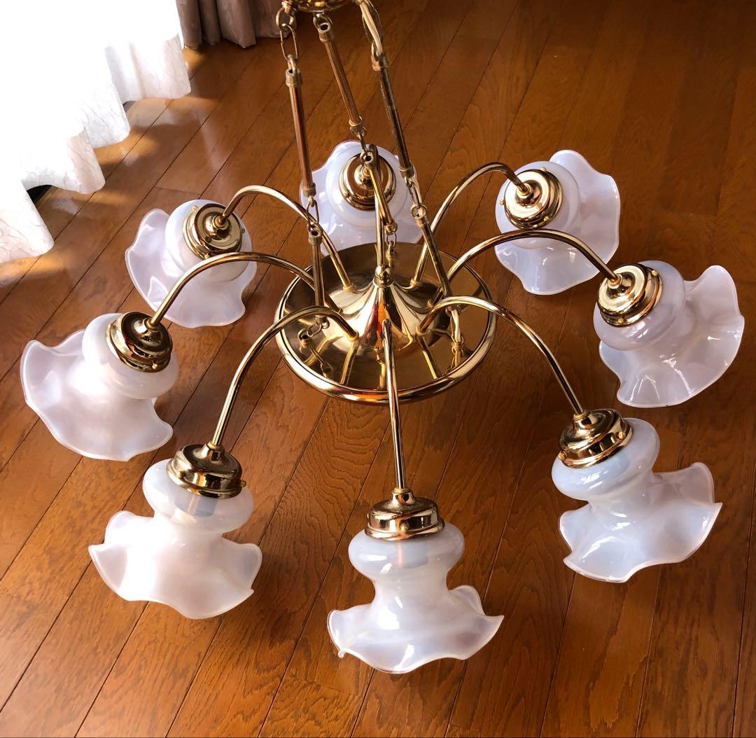 8灯National シャンデリア ・ゴールド