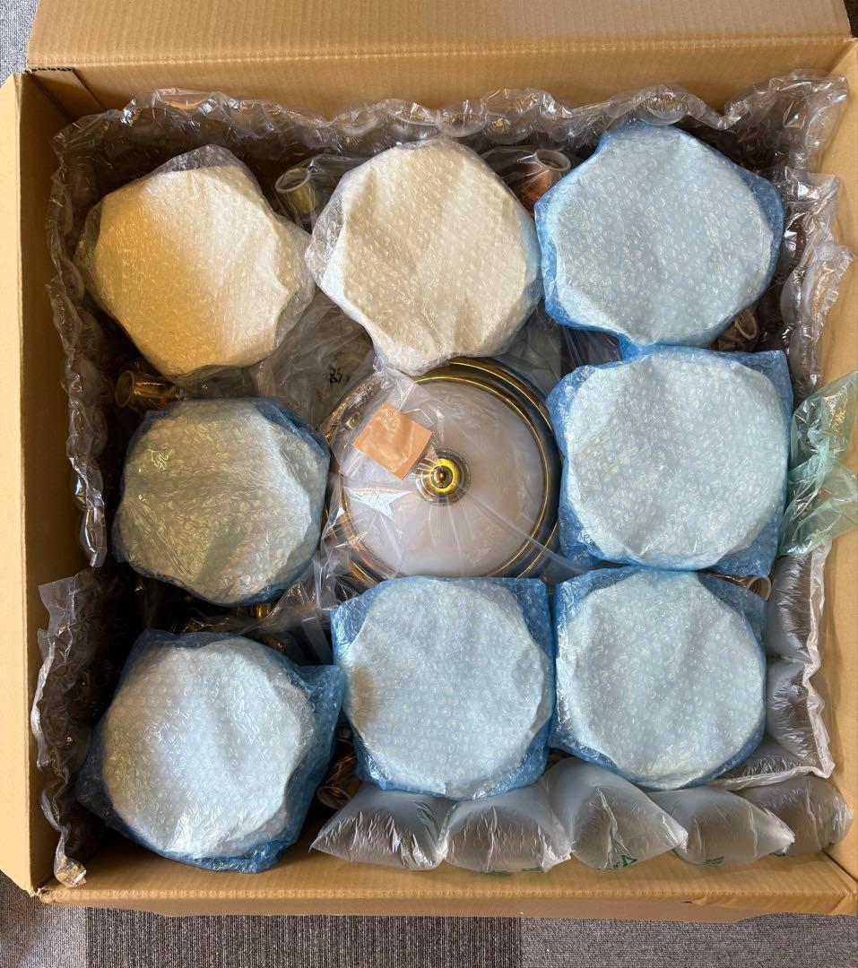 8灯National シャンデリア ・ゴールド