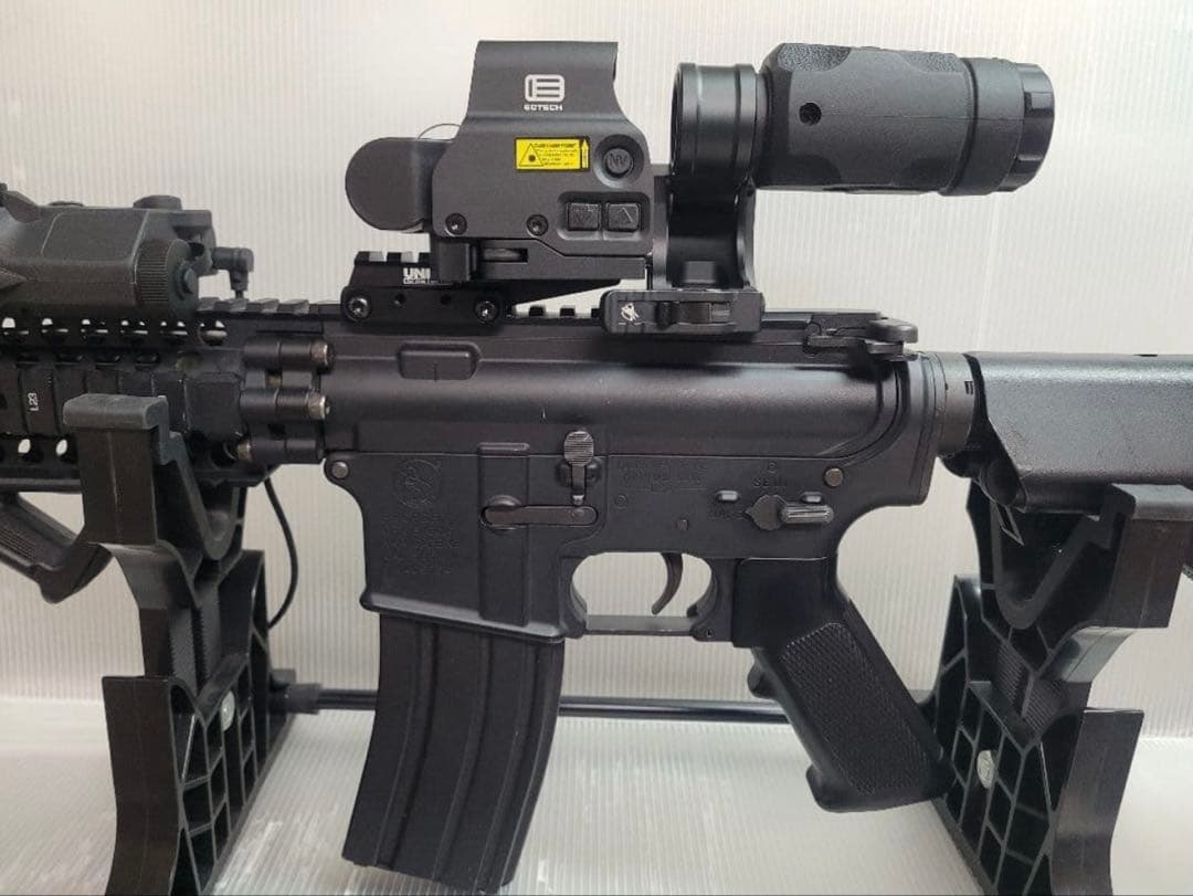 【極美品】東京マルイ 次世代電動ガン レシーライフル ハイマウント光学機器セット
