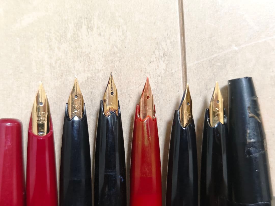 未使用含む　プラチナ万年筆　パイロット　デスクペン　まとめ売り　廃盤