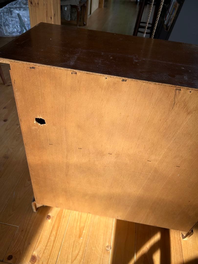 イタリア製 アンティーク　キャビネット　電話台 木製 サイドボード