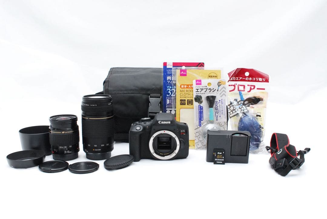 Canon EOS Kiss X8i標準&望遠ダブルレンズセット